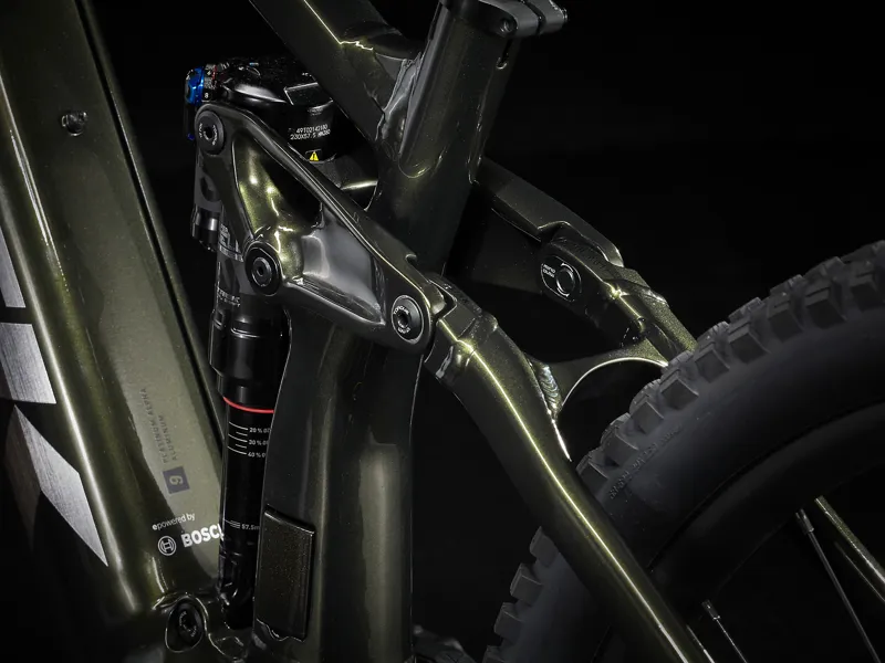 TREK Rail 9 GX Gen 2 625Wh Electric Mountain Bike Black Olive and Trek Black-4